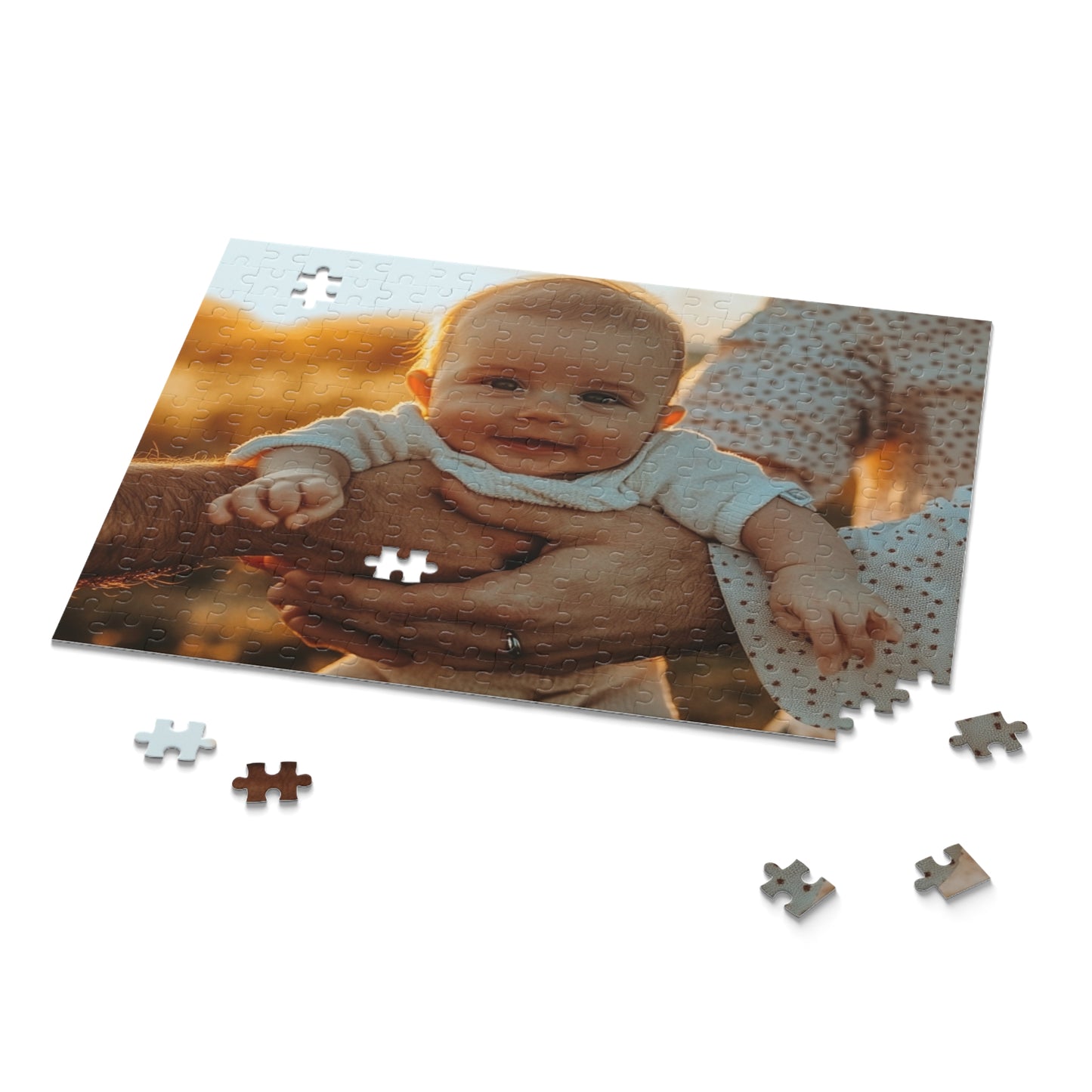 Puzzle Gift - Custom Chipboard Jigsaw Puzzle (120, 252, 500-Piece)